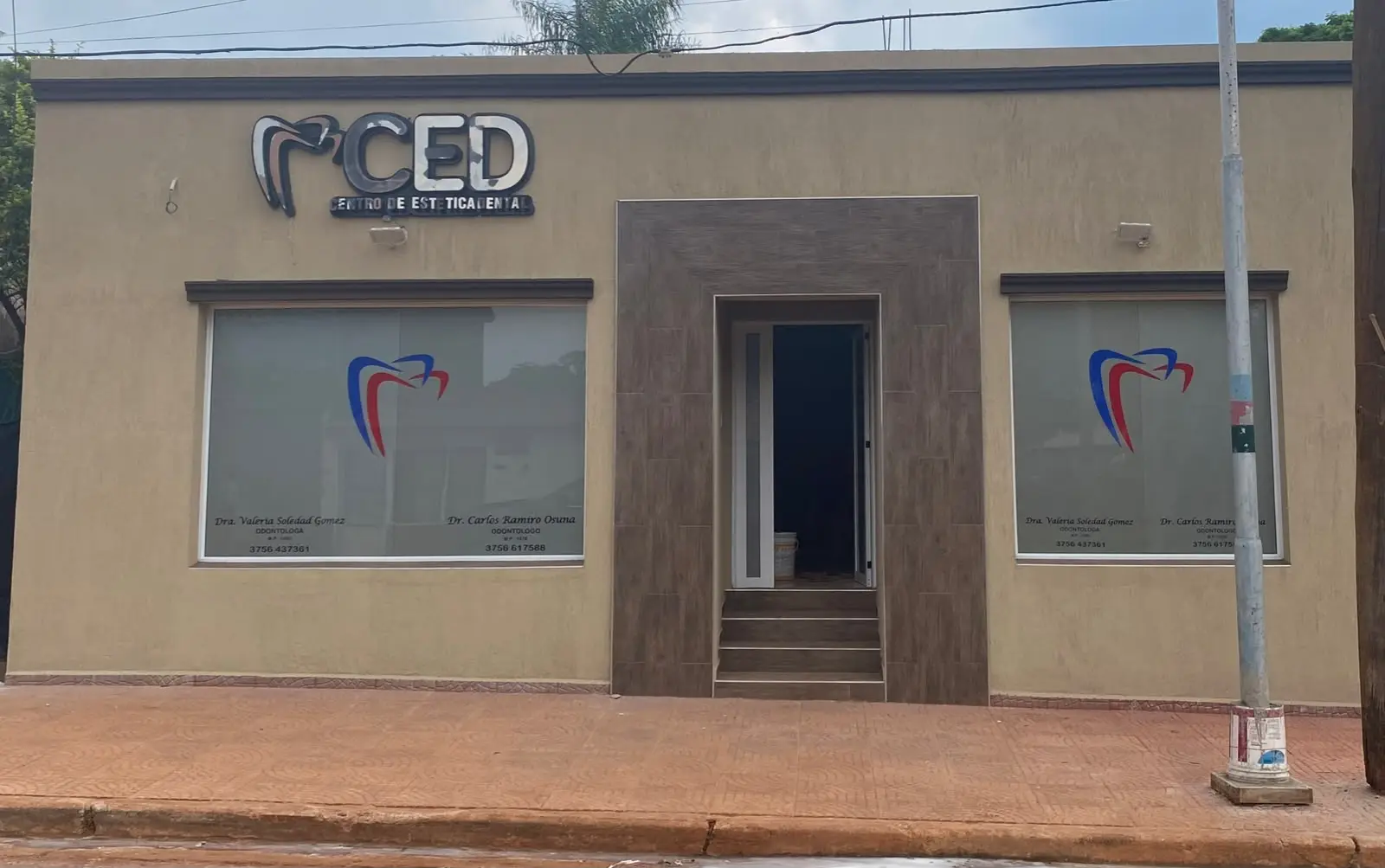 Fachada de CED Centro de Estética Dental en Virasoro